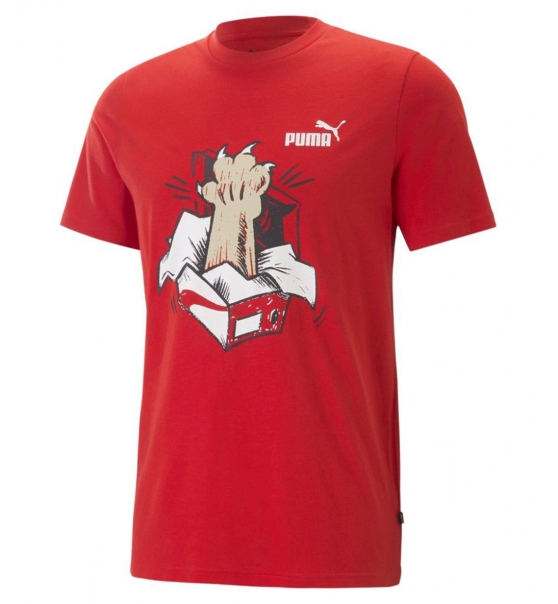 Puma Ανδρική Κοντομάνικη Μπλούζα Ss23 Graphics Sneaker Tee 674478