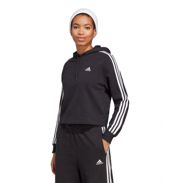 adidas Γυναικείο Φούτερ Με Κουκούλα Fw22 W 3S Ft Cr Hd Ic8767