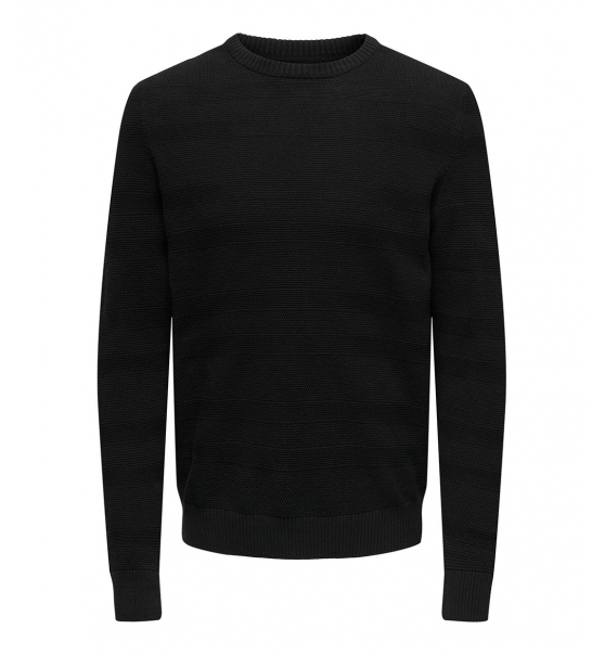 Only & Sons Fw22 Onsmajor Reg 12 Solid Crew Knit 22027131