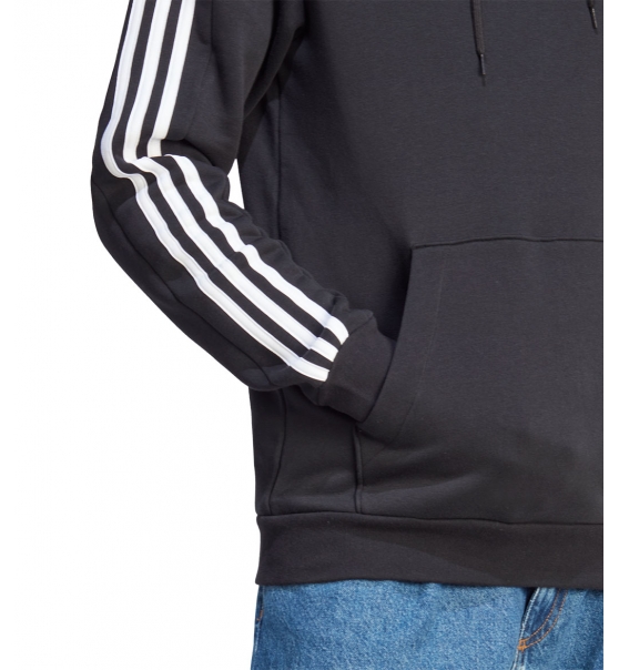 adidas Ανδρικό Φούτερ Με Κουκούλα Fw22 M 3S Fl Hd Ib4028