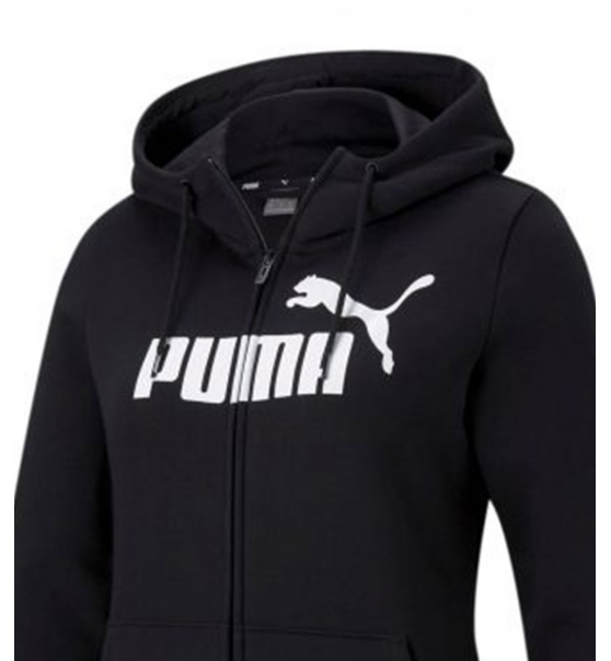 Puma Fw22 Essential Logo Full-Zip Hoody 586806