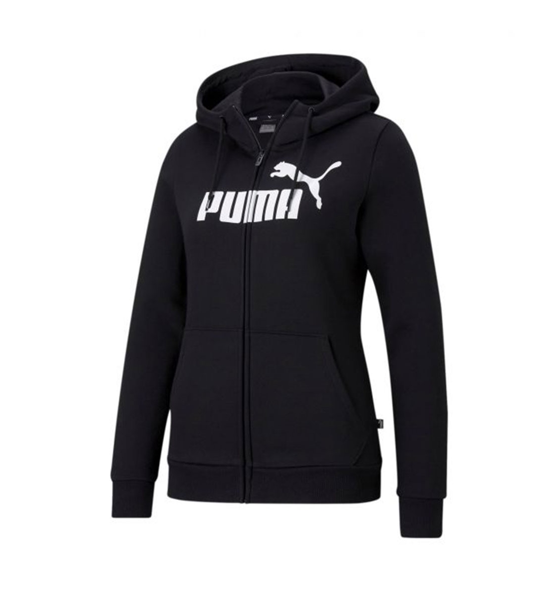 Puma Γυναικεία Ζακέτα Με Κουκούλα Fw22 Essential Logo Full-Zip Hoody 586806