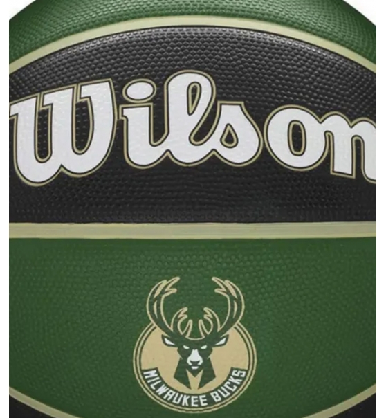 Wilson Μπάλα Basket Nba Team Tribute Bskt Mil Bucks Wtb1300Xbmil