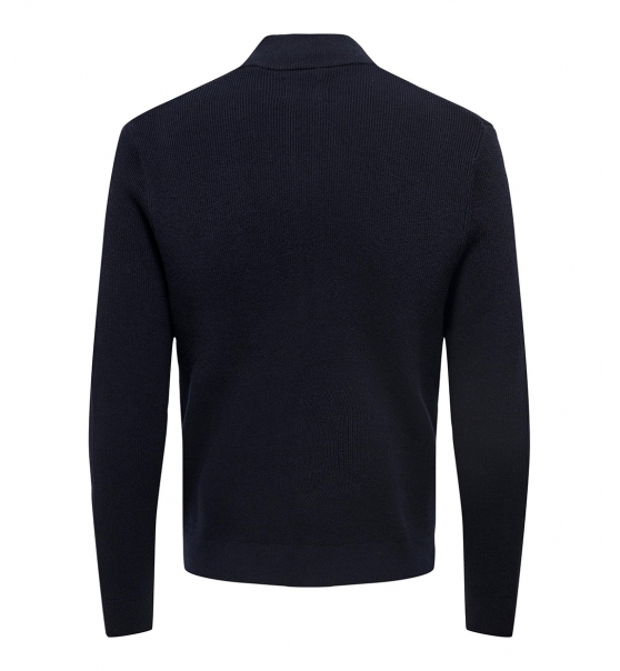 Only & Sons Fw22 Ανδρική Ζακέτα Onsphil Reg 12 Struc Card Knit Noos 22022851