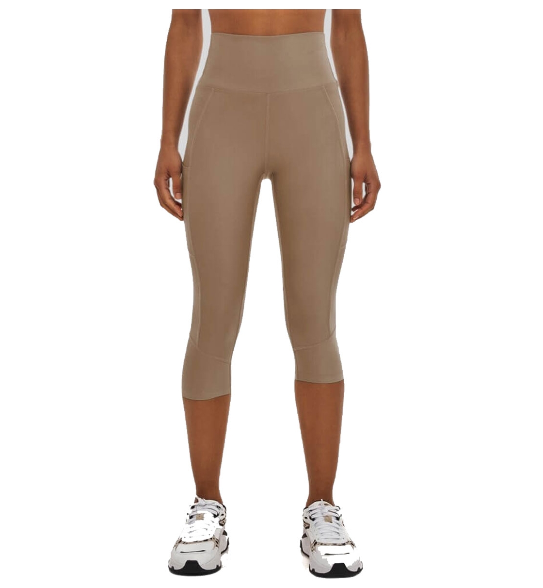 Be:Nation Γυναικείο Αθλητικό Κολάν Κάπρι Ss22 Essentials Capri Leggings_Pockets 01112302