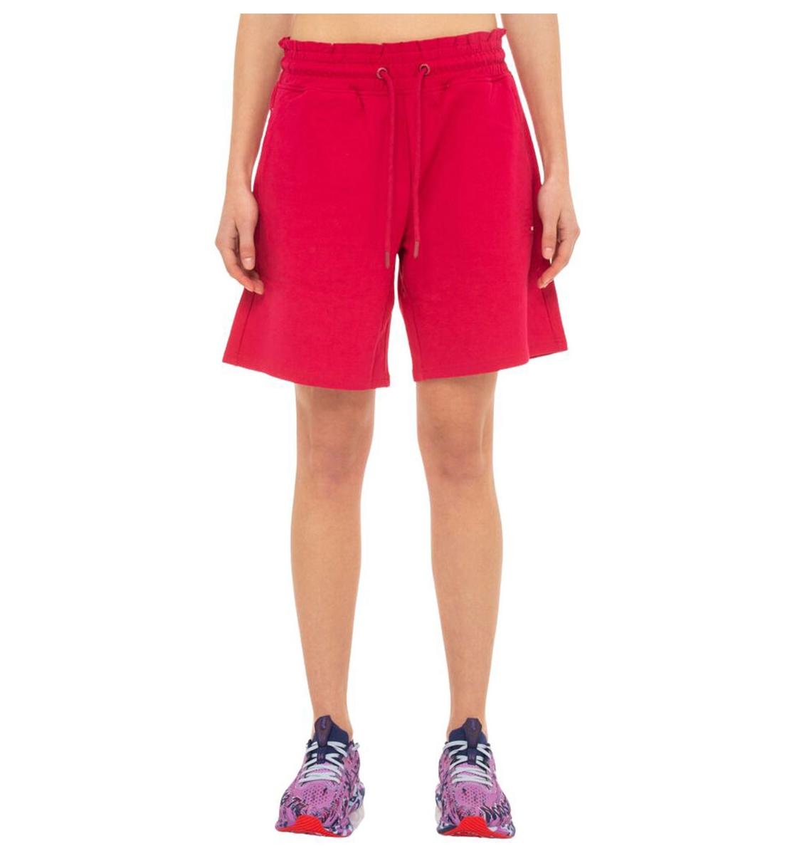 Be:Nation Γυναικείο Αθλητικό Σορτς Ss23 Cotton/Elastan Terry Long Shorts 03112311