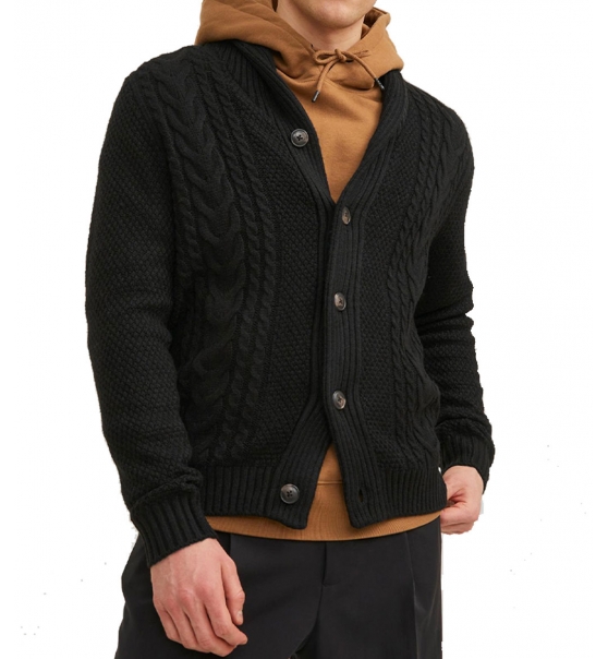 Jack & Jones Ανδρική Ζακέτα Fw22 Jjcraig Knit Shawl Neck Cardigan Aw23 12236318