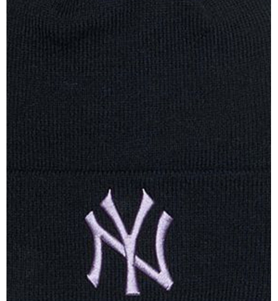 New Era Fw22 League Ess Cuff Beanie Neyyan Blkpno 60364354