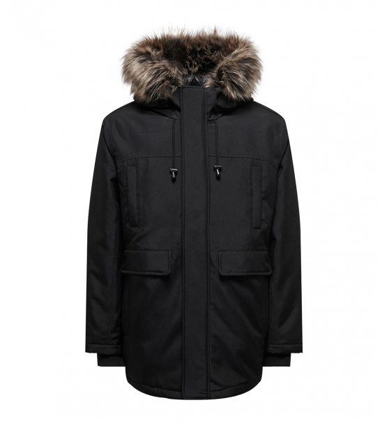 Only & Sons Fw22 Onsfuture Faux Fur Parka Otw 22027557