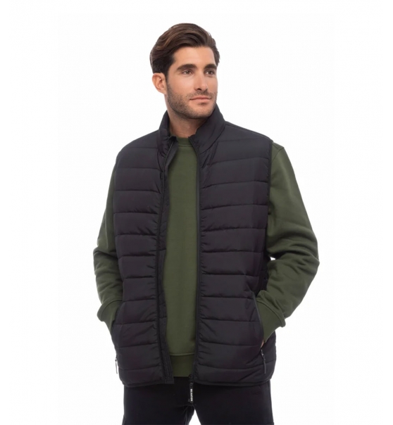 Be:Nation Ανδρικό Αθλητικό Μπουφάν Αμάνικο Fw22 Essentials Padded Vest 08302306