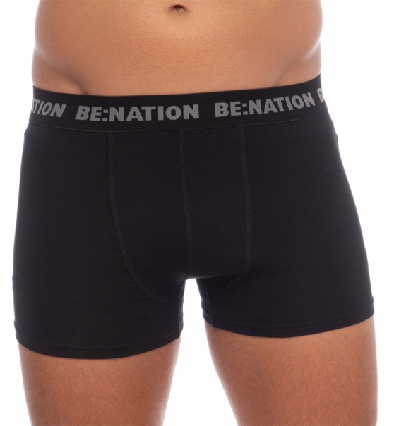 Be:Nation Ανδρικό Εσώρουχο Boxer Fw22 3 Pack Boxer Shorts 09302301