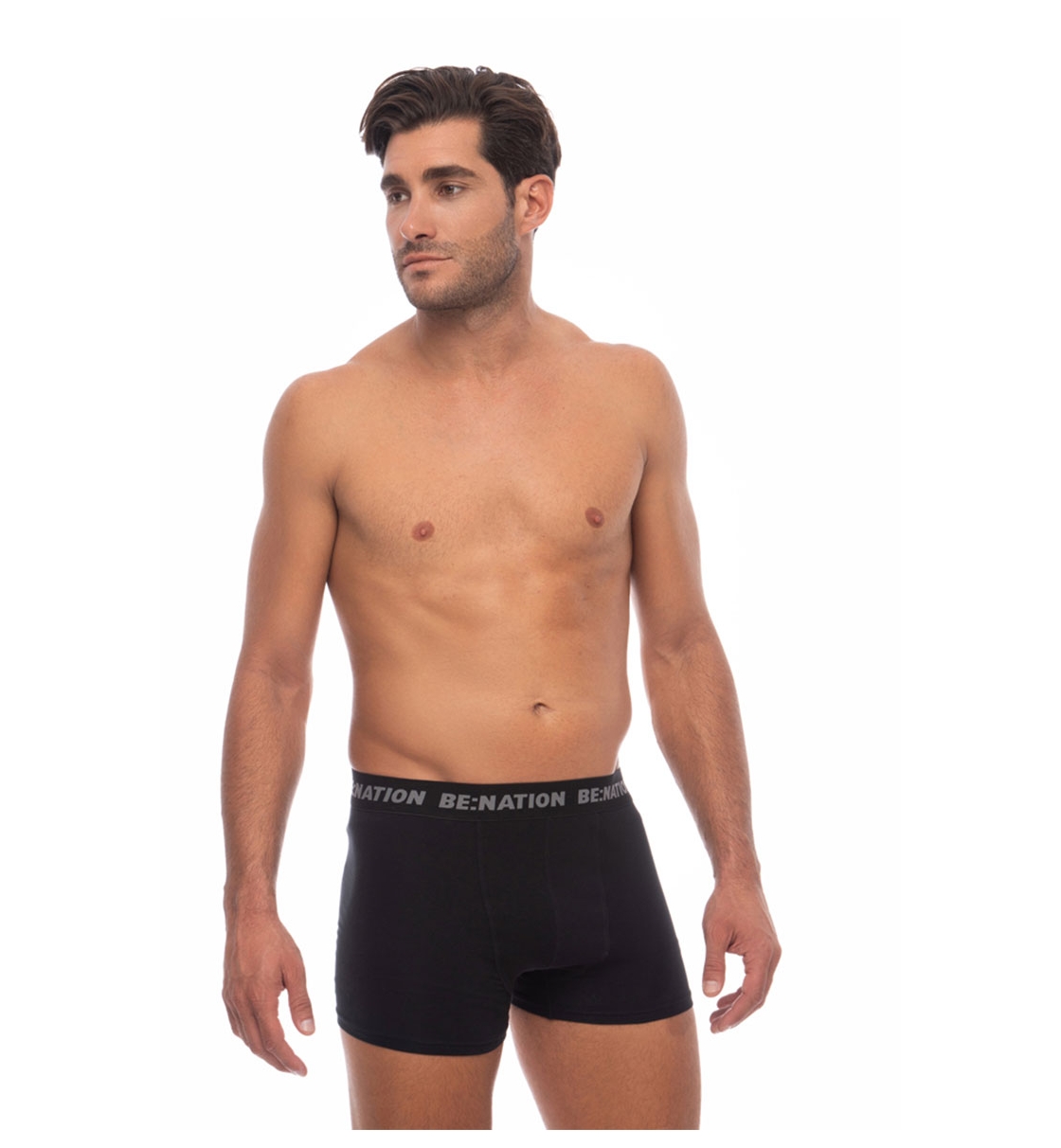 Be:Nation Ανδρικό Εσώρουχο Boxer Fw22 3 Pack Boxer Shorts 09302301