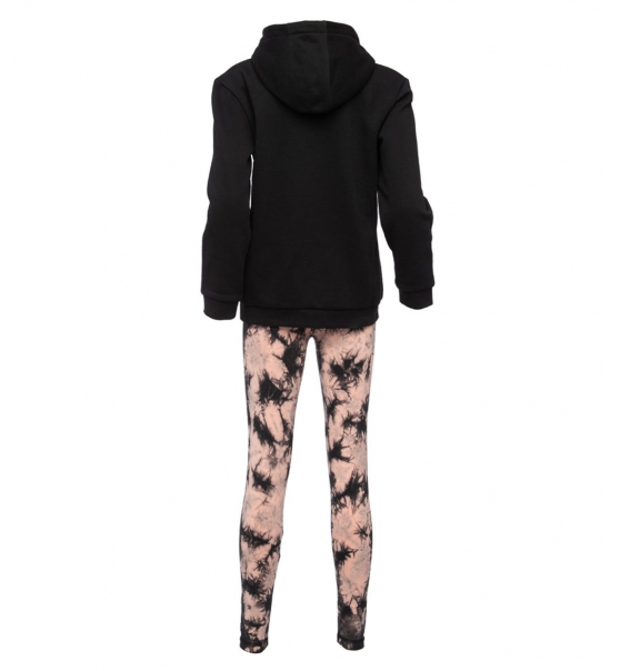 Be:Nation Fw22 Girls Oversize Hoodie_Tie Dye Leggings Set 10202302