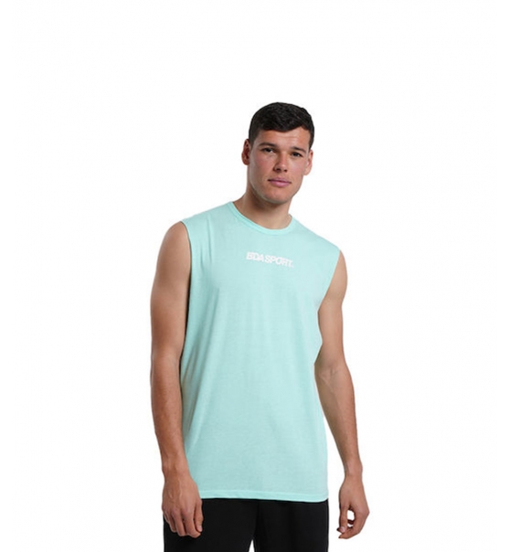 Body Action Ανδρική Αμάνικη Μπλούζα Ss22 Men'S Sleeveless Workout Tee 043208