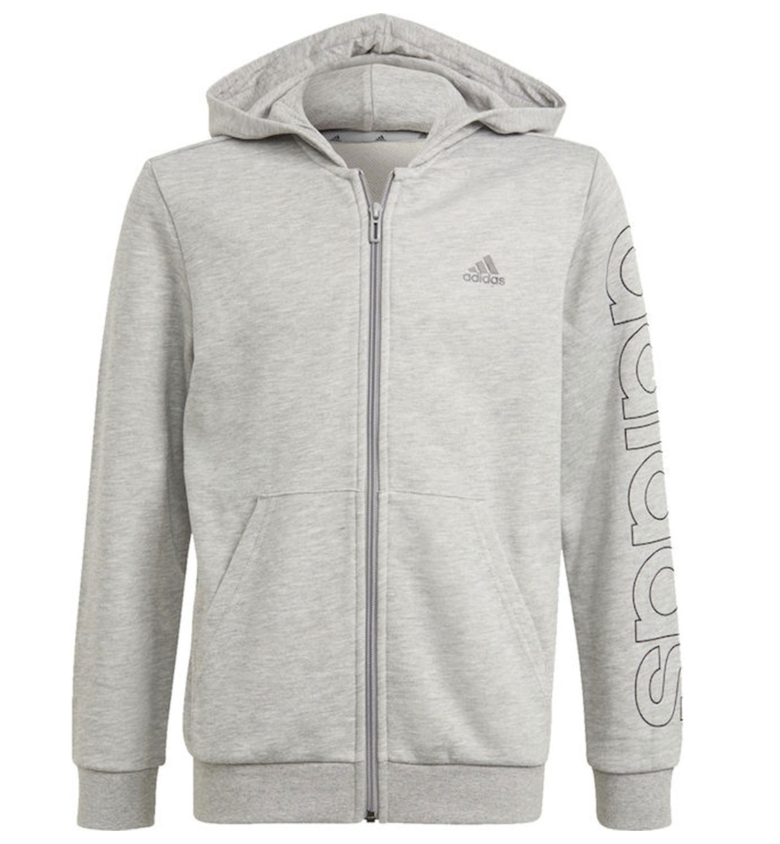 Adidas Fw21 Adidas Boys Essentials Logo Full-Zip Hoodie GN4039