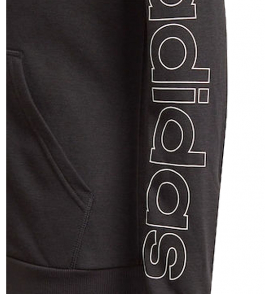 adidas Παιδική Ζακέτα Με Κουκούλα Fw21 Adidas Girls Essentials Logo Full-Zip Hoodie GN4050