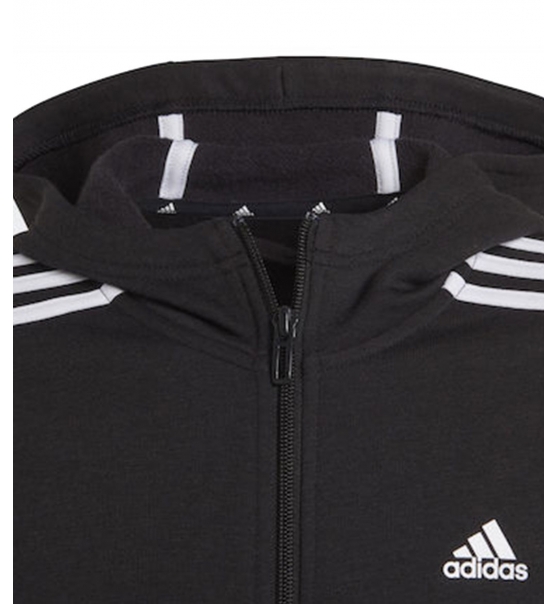 adidas Παιδική Ζακέτα Με Κουκούλα Fw21 Girls Essentials 3S Fleece Full-Zip GS2195