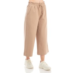 Be:Nation Ss23 Women Co/El Terry Cropped Wide Leg Pant 02112401