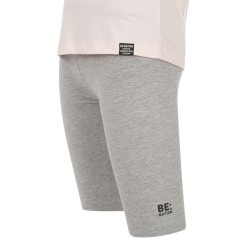 Be:Nation Ss23 Crew Neck Loose Tee-Biker Leggings Set 10212401