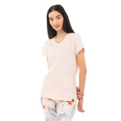 Be:Nation Ss23 Women V-Neck S/S Tee Essentials 05112402