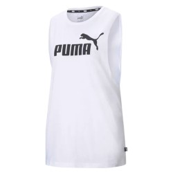 Puma Γυναικεία Αμάνικη Μπλούζα Ss23 Ess Cut Off Logo Tank 586864