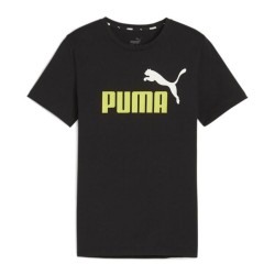 Puma Παιδική Κοντομάνικη Μπλούζα Ss22 Ess+ 2 Col Logo Tee B 586985