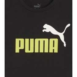 Puma Παιδική Κοντομάνικη Μπλούζα Ss22 Ess+ 2 Col Logo Tee B 586985