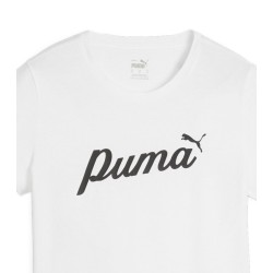 Puma Γυναικεία Κοντομάνικη Μπλούζα Ss23 Ess Script Tee 679315