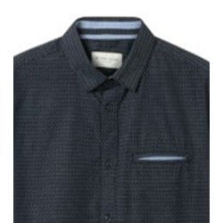 Tom Tailor Ss23 Comfo Navy Colored Dots Structure 1041365