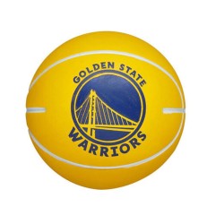 Wilson Λαστιχένιο Μπαλάκι Nba Dribbler Bskt Gs Warriors Wtb1100Pdqgol