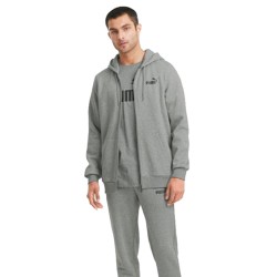 Puma Ανδρική Ζακέτα Με Κουκούλα Fw21 Ess Small Logo Fz Hoodie Fl 586702