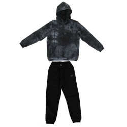 J07 Fw23 Παιδικό Σετ Αγόρι Hoodie & Cuffed Pants Fleece "Intention(Tie Dye)" B24/14265J