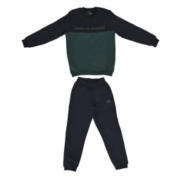 J07 Fw23 Crewneck & Cuffed Pants Fleece "Intention" B24/14230J