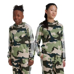 adidas Παιδικό Φούτερ Με Κουκούλα Fw23 J Bl Camo Ft Hd Iw3470