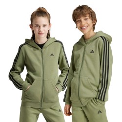 adidas Παιδική Ζακέτα Με Κουκούλα Fw23 U 3S Fl Fz Hood Ix9536