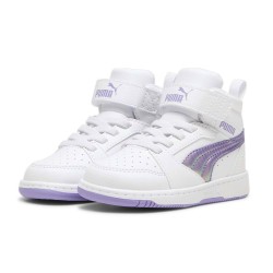 Puma Bebe Παπούτσι Μόδας Fw23 Puma Rebound V6 Mid Bouncy Sky 398727