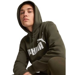 Puma Ανδρικό Φούτερ Με Κουκούλα Fw21 Ess Big Logo Hoodie Fl (S) 586687