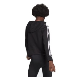 adidas Γυναικεία Μακριά Ζακέτα Με Κουκούλα Fw21 Essentials Crop Hoodie GM5582