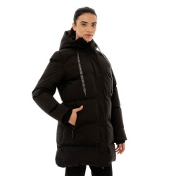 Be:Nation Γυναικείο Casual Μπουφάν Fw23 Long Puffer Jacket 08102401