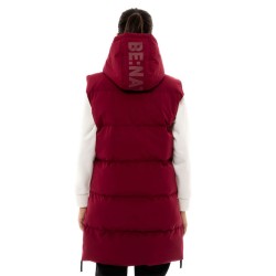 Be:Nation Γυναικείο Αθλητικό Μπουφάν Αμάνικο Fw23 Long Vest Puffer Jacket 08102402