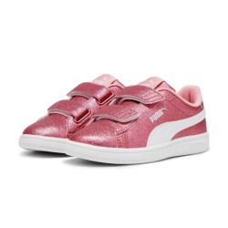 Puma Παιδικό Παπούτσι Μόδας Fw23 Smash 3.0 Glitz Glam V Ps 394686