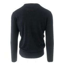 J07 Fw23 Ανδρική Πλεκτή Μπλούζα Sweater R-Neck Classic 2411102027