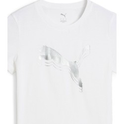 Puma Γυναικεία Κοντομάνικη Μπλούζα Ss24 Ess Metallic Tee 684995